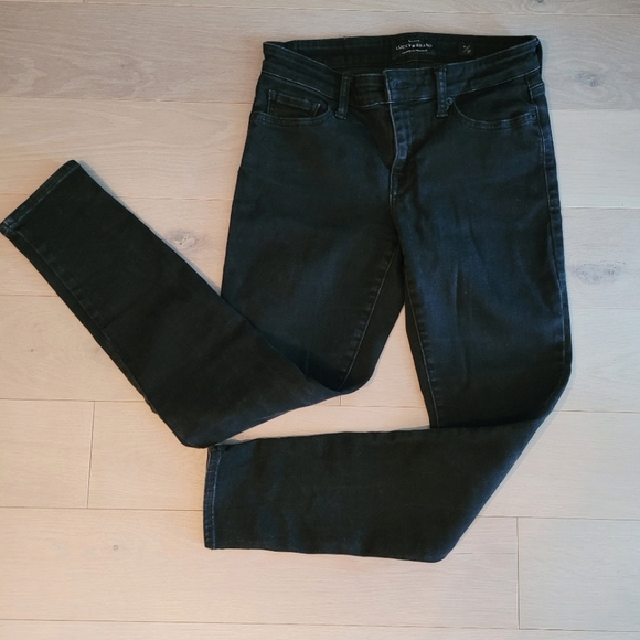 Lucky Brand - Stella Skinny Black Jeans - Picture 1 of 7